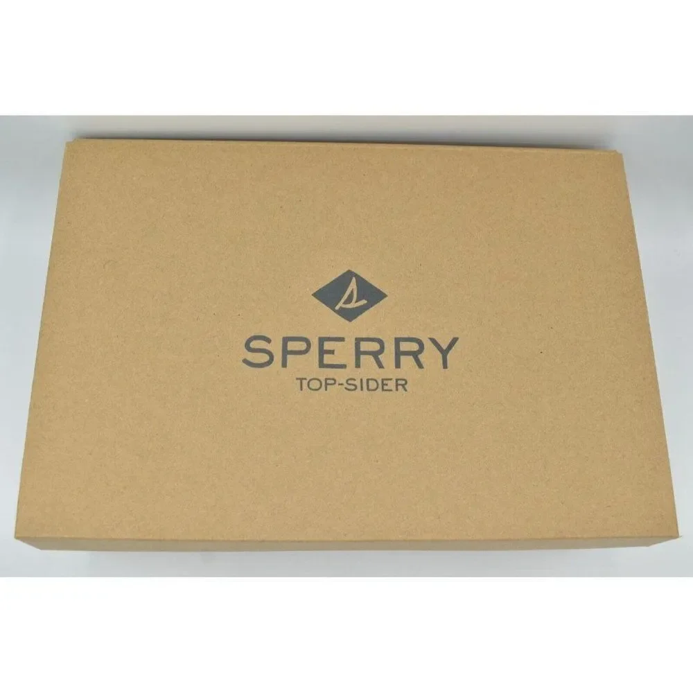 Sperry Mens Size 10‎ Moc Sider Buffalo Check Plaid Red Wool Blend Slip On Shoes